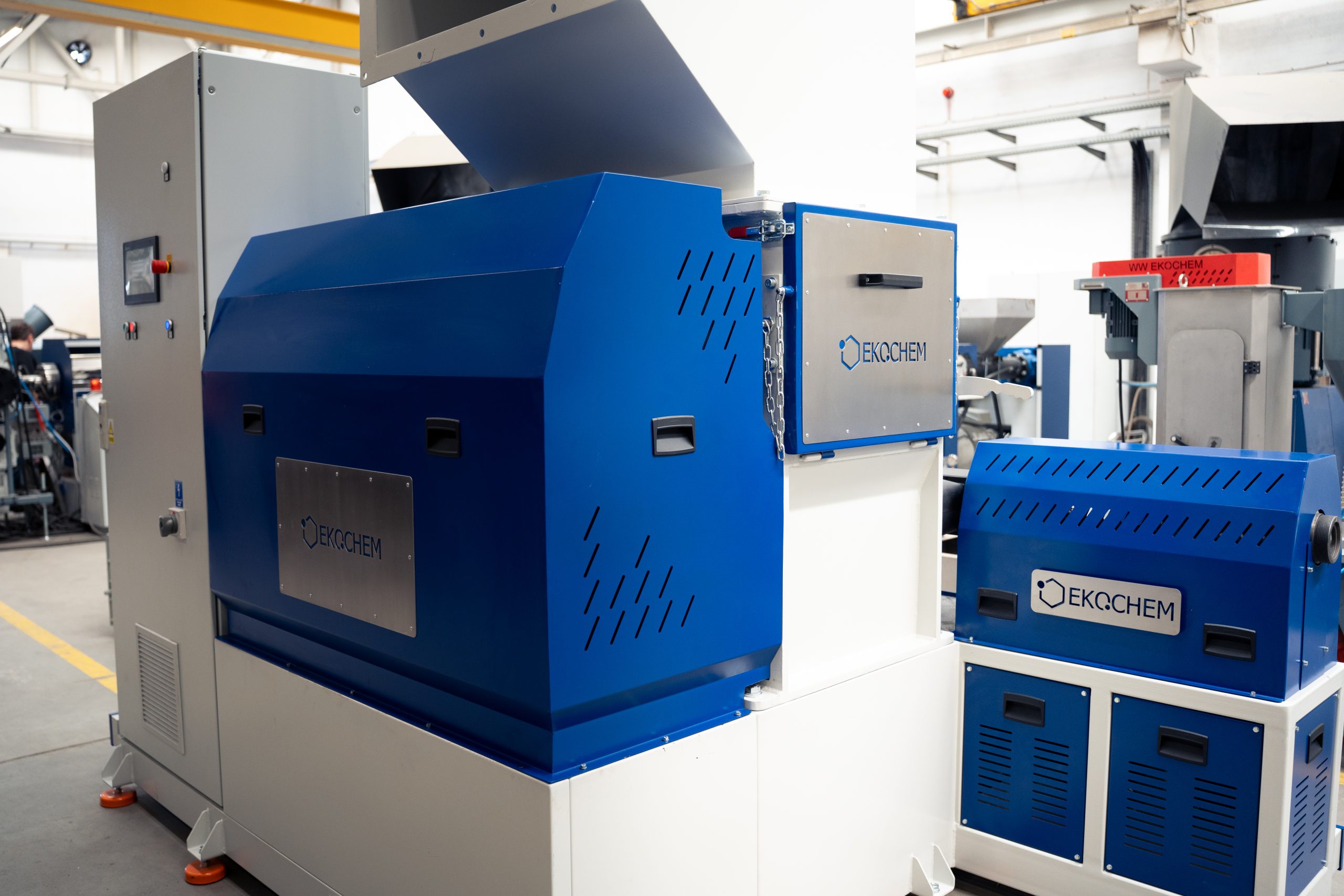 maszyny, linie do granulacji, tworzywa, ekochem, recykling